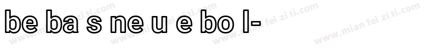 be ba s ne u e bo l字体转换